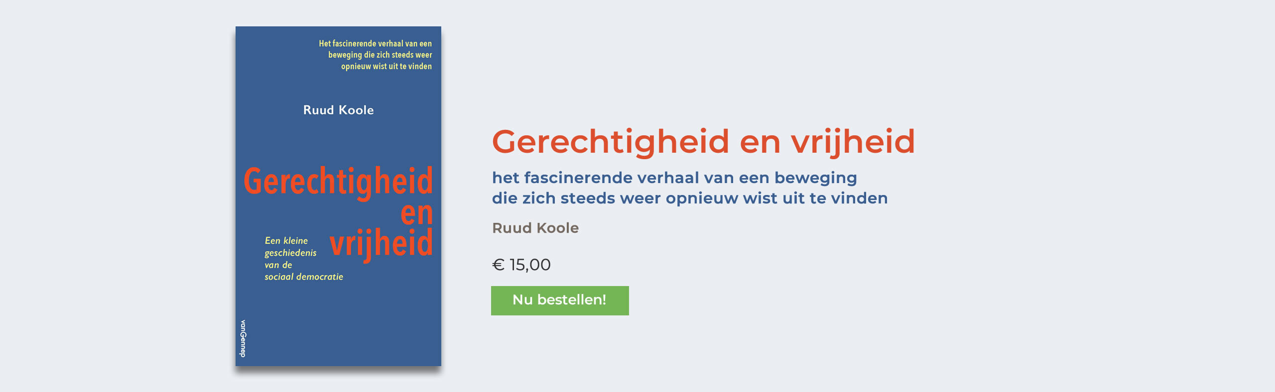 Gerechtigheid en vrijheid