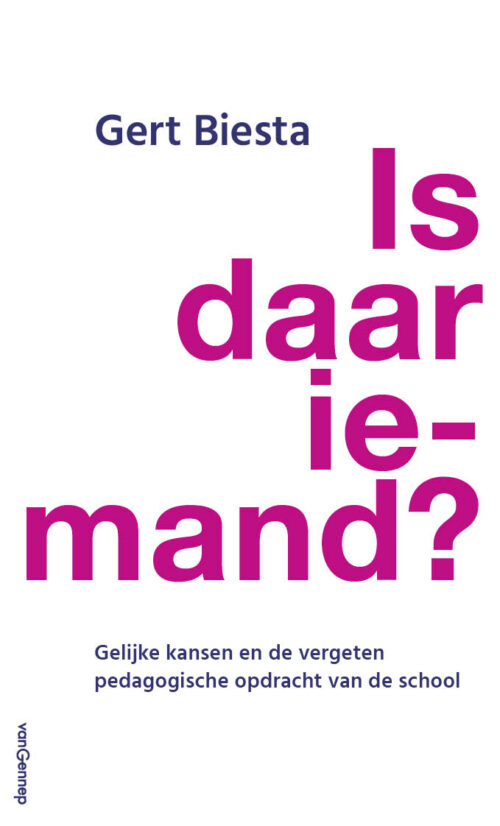 Is daar iemand? Gert Biesta